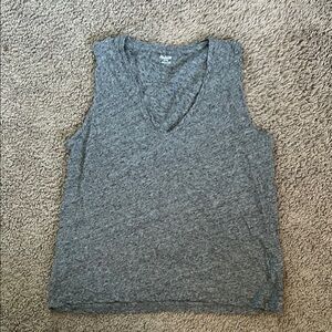 Madewell Whisper Cotton V-Neck Tank